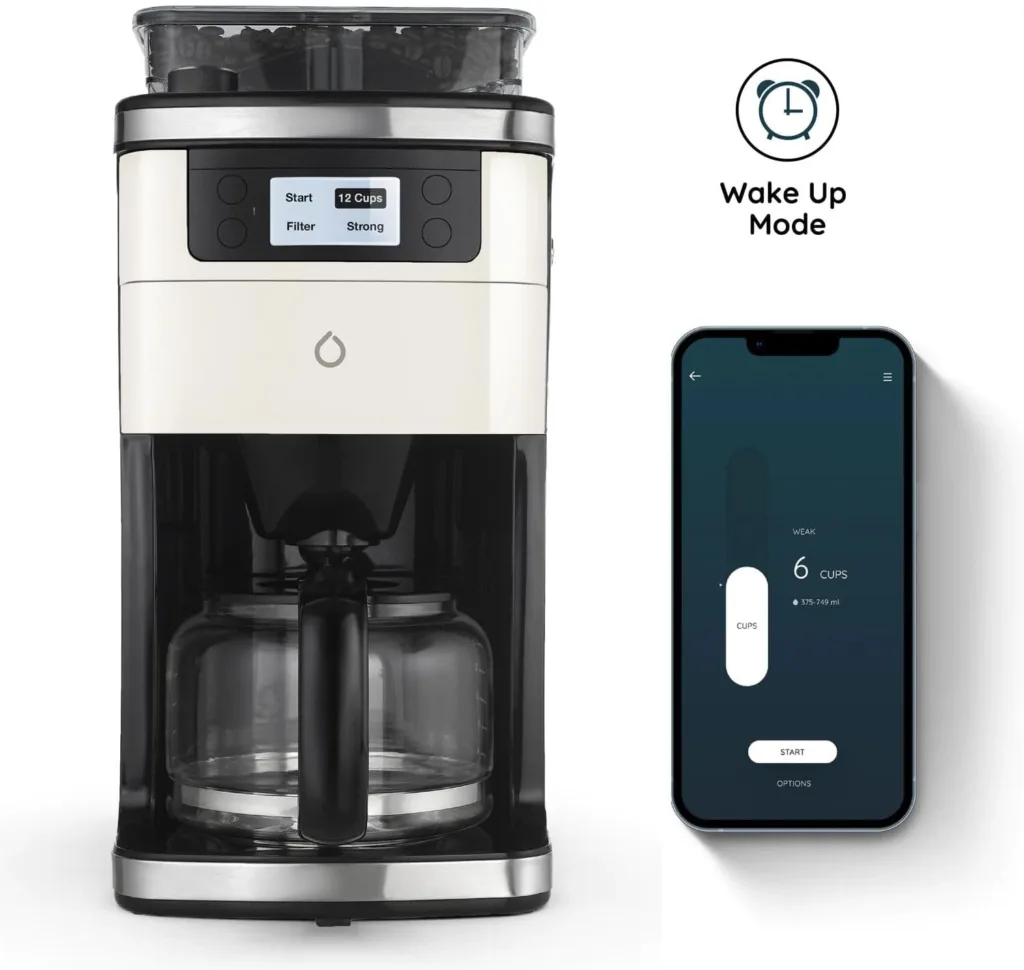 5 Smart Coffee Makers: Your Guide to a Smarter, Perfect Brew Every Morning 4 Smarter iCoffee Remote Grind and Brew Drip Coffee Maker