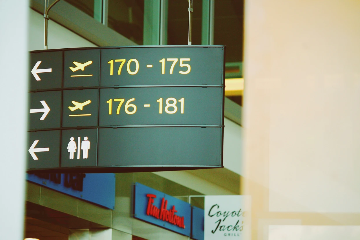 airport sign