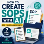 How to create SOPs with AI for a small business using a practical seven-step workflow