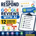 Respond to Google reviews with AI using 12 checks for privacy, accuracy, tone and human approval