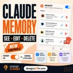 Claude memory guide showing controls to see, edit, delete, pause and reset saved memories