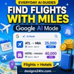Google AI Mode points and miles guide for finding award flights and hotels