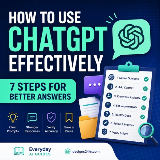 How to use ChatGPT effectively with a seven-step workflow for getting better answers