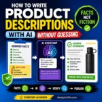 How to write product descriptions with AI using verified product facts and an accuracy check