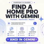 Angi in Gemini guide for finding plumbers, electricians and local home service professionals