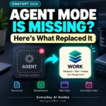 ChatGPT Agent Mode missing and replaced by ChatGPT Work explained