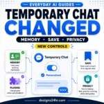 ChatGPT Temporary Chat memory guide explaining personalization, saving and privacy controls