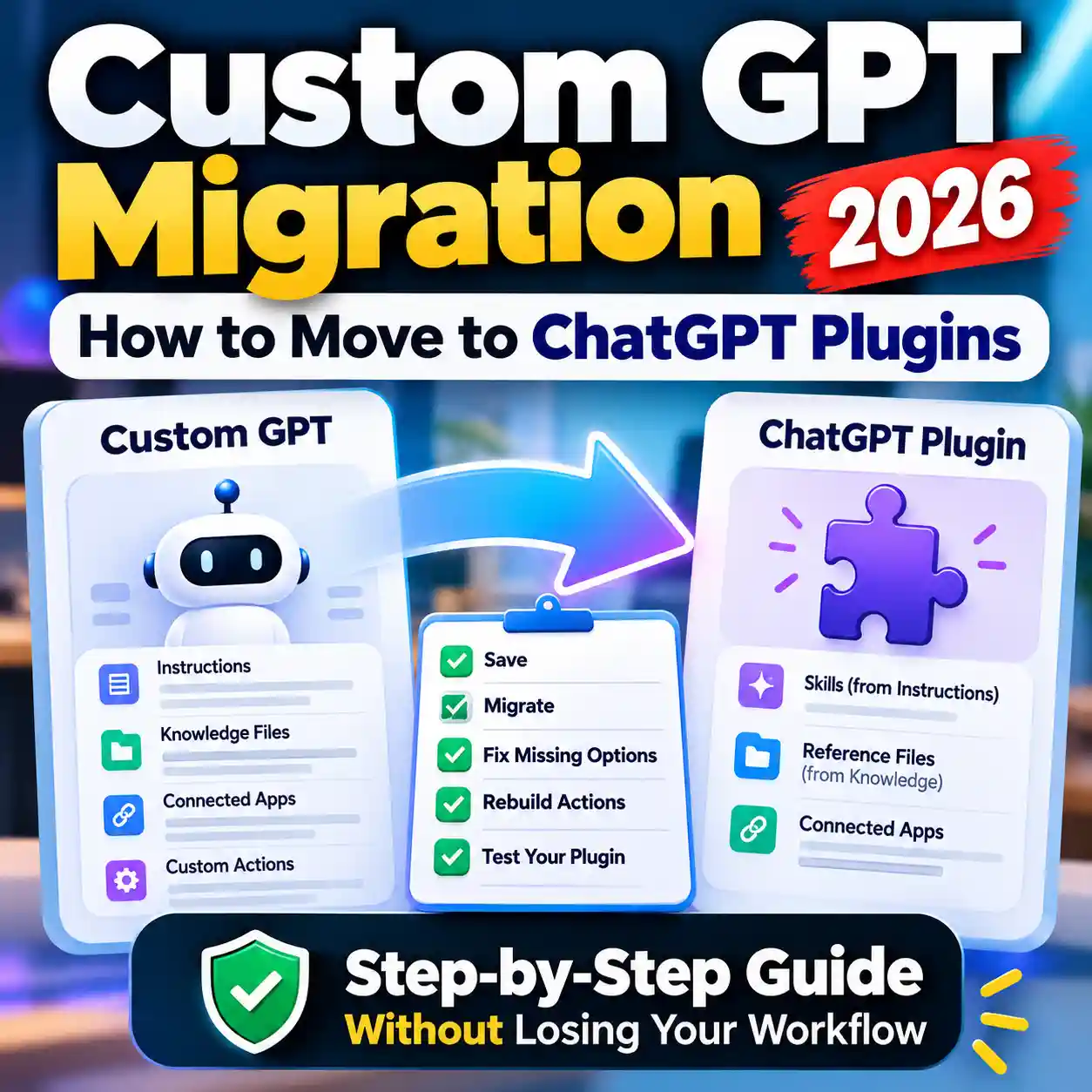 Custom GPT migration to ChatGPT Plugins step-by-step guide