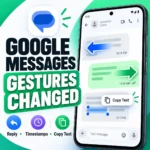 Google Messages timestamps and new reply gestures explained