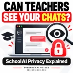 Can teachers see SchoolAI chats explained with chat visibility and privacy icons