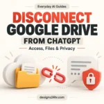How to disconnect Google Drive from ChatGPT and review access permissions