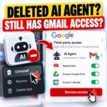 Uninstall AI agent still access Gmail? Check and remove Google Account permissions